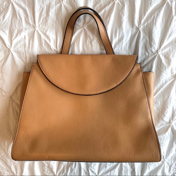 kate spade Bags Kate Spade Saturday Large Leather Satchel In Camel